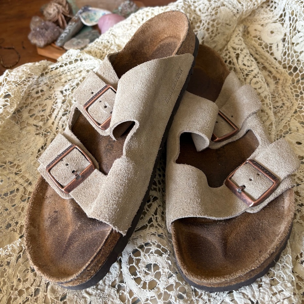 Birkenstock Arizona Suede Sandal